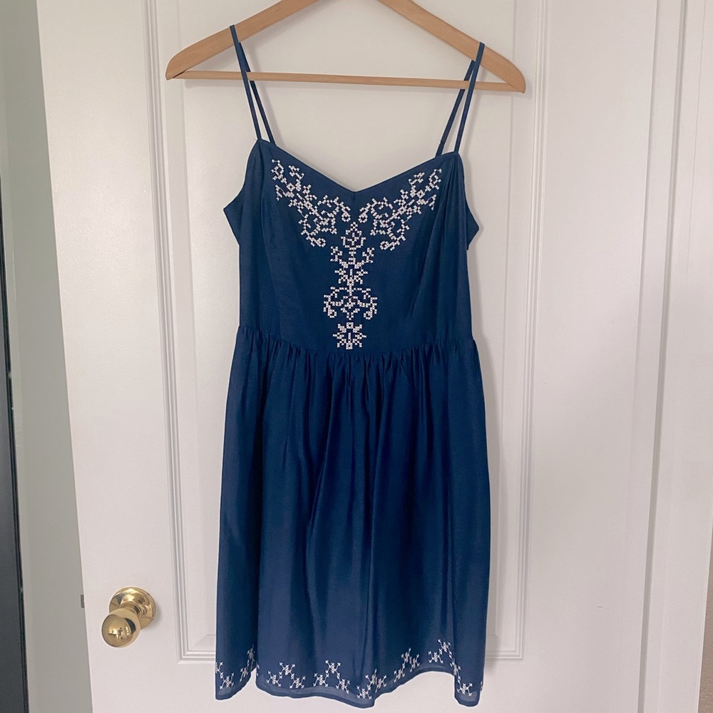 **BLUE MARCIANO DRESS**